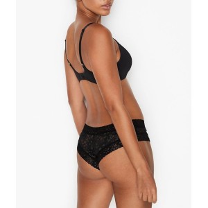 Трусики Victoria's Secret Very Sexy Lacie Lace Up Cheeky Black