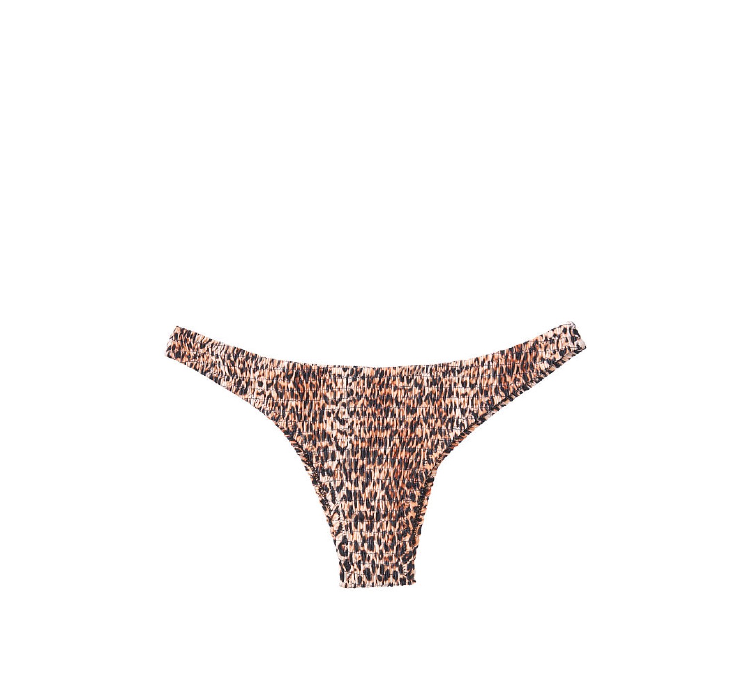 Купальник бандо Вікторія Сікрет Twist-front Bandeau Leopard print