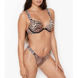 Купальник Вікторія Секрет Bombshell pushh-up Leopard print❤️