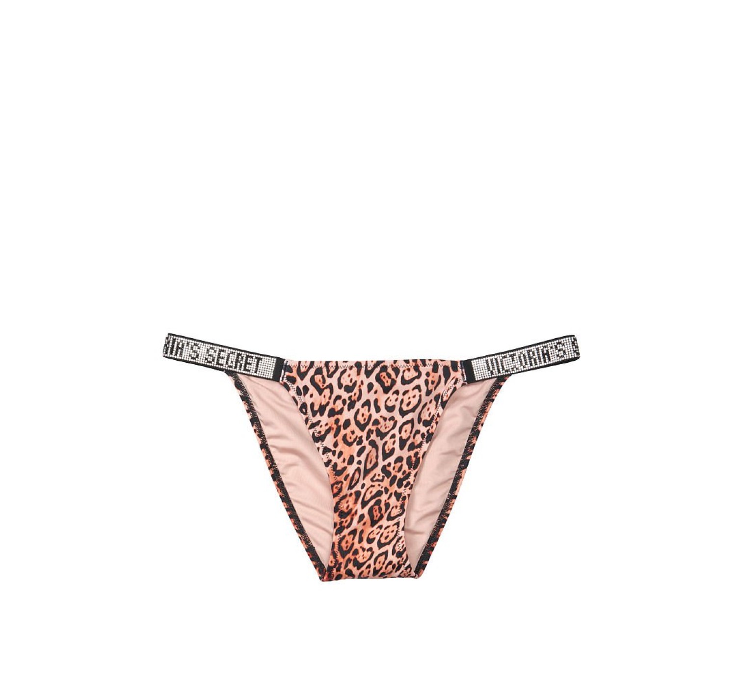Купальник топ VS Shine Leopard Tulum Scoop Swim Top &  Bikini panty