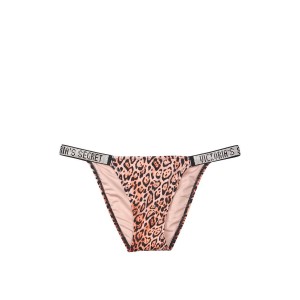 Купальник топ VS Shine Leopard Tulum Scoop Swim Top &  Bikini panty