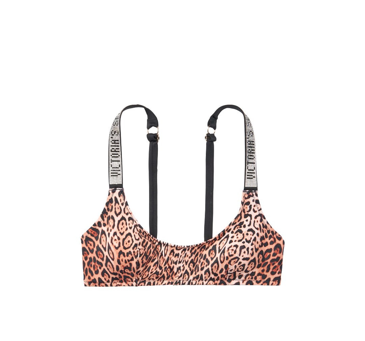 Купальник VS Shine Strap Leopard Tulum Scoop