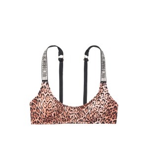 Купальник VS Shine Strap Leopard Tulum Scoop