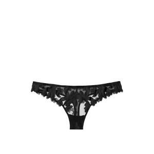 Комплект Трусики з поясом VS Very Sexy Floral Appligue Thong panty &amp; Garter