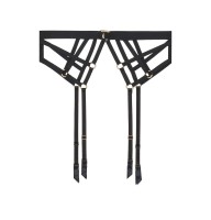 Пояс Victoria’s Secret Black Strappy Ring Garter belt