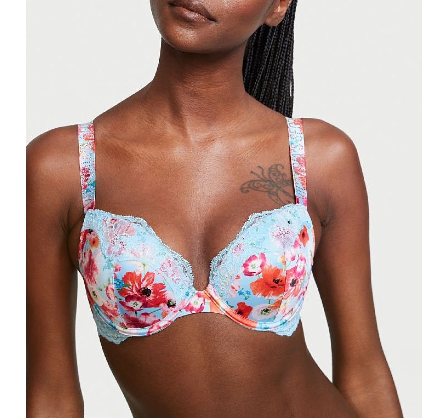 Комплект белья Very Sexy Happy Poppy Shine Strap Bra Set Victoria’s Secret