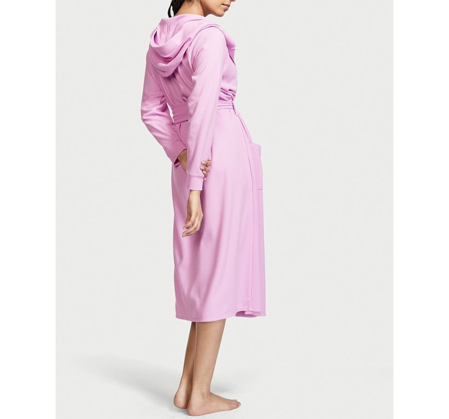 Халат Glow Waffle Long Hooded Robe