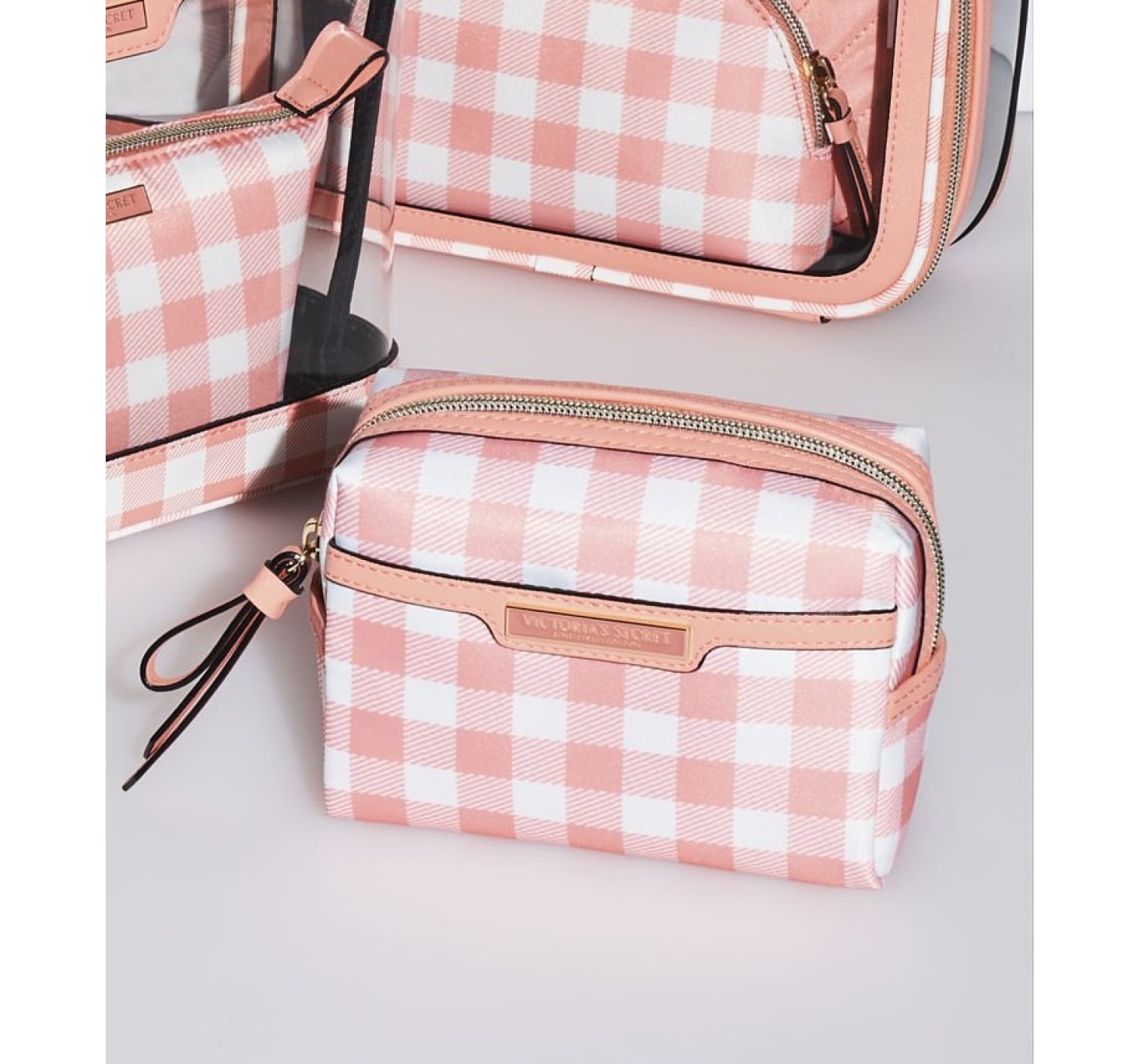 Косметичка VS Beauty bag Coral Gingham