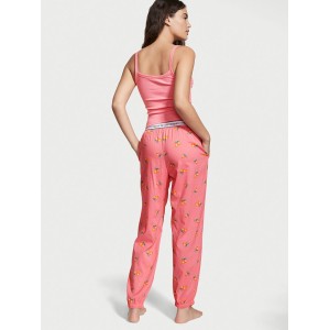 Пижама Cotton Tank Jogger Pajama Set Lemon print