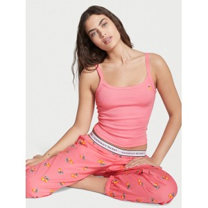 Пижама Cotton Tank Jogger Pajama Set Lemon print