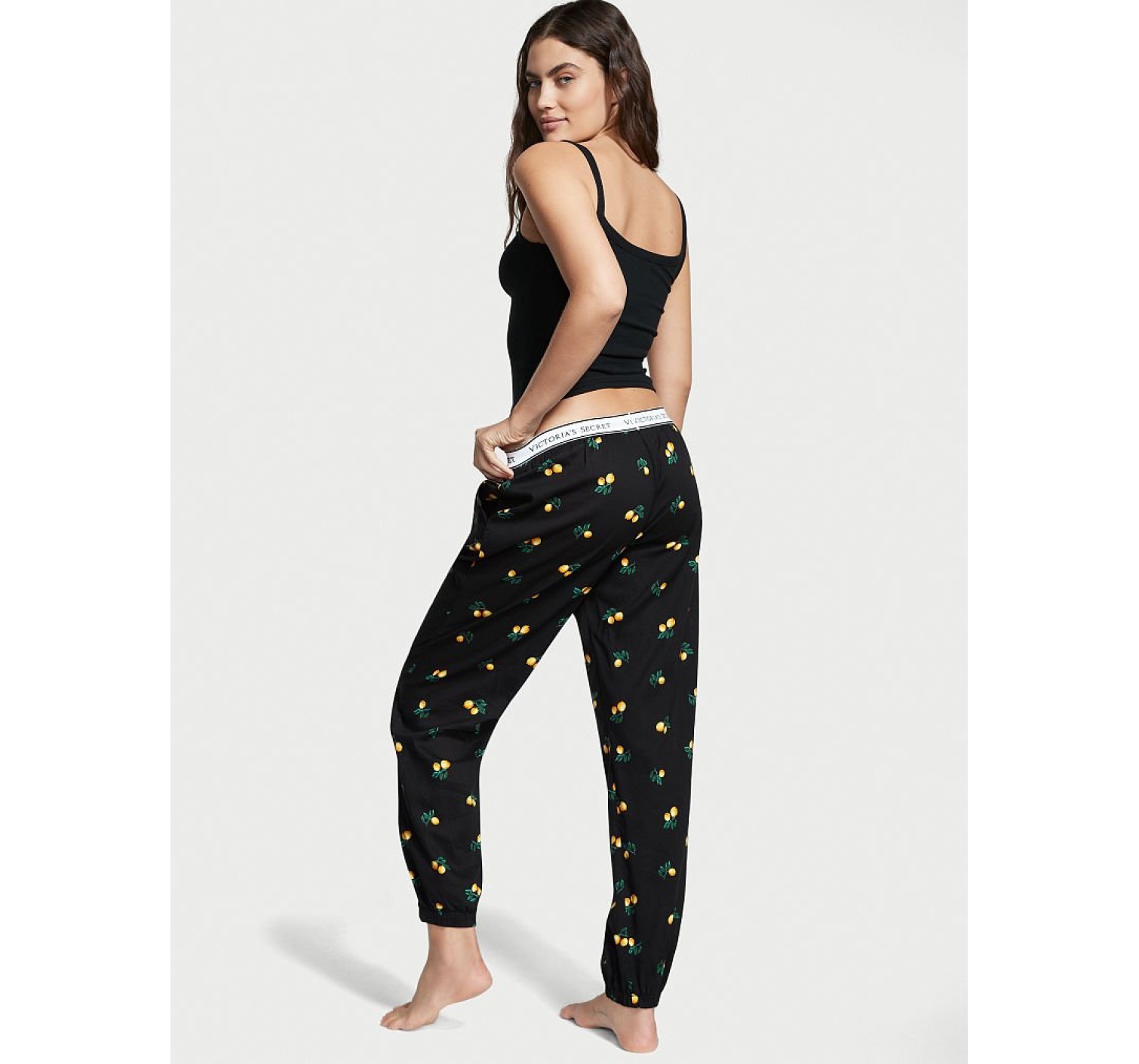 Піжама Cotton Tank Jogger Pajama Set Lemon