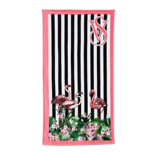 Полотенце для пляжа Victoria’s Secret Cotton Flamingo Beach Towel
