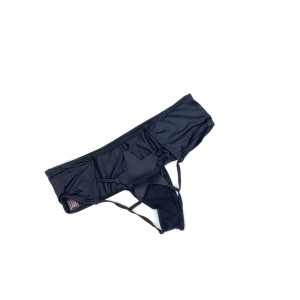 Трусики чіки Very Sexy Strappy Black Star Back Cheeky Panty