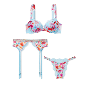 Комплект белья Very Sexy Happy Poppy Shine Strap Bra Set Victoria’s Secret