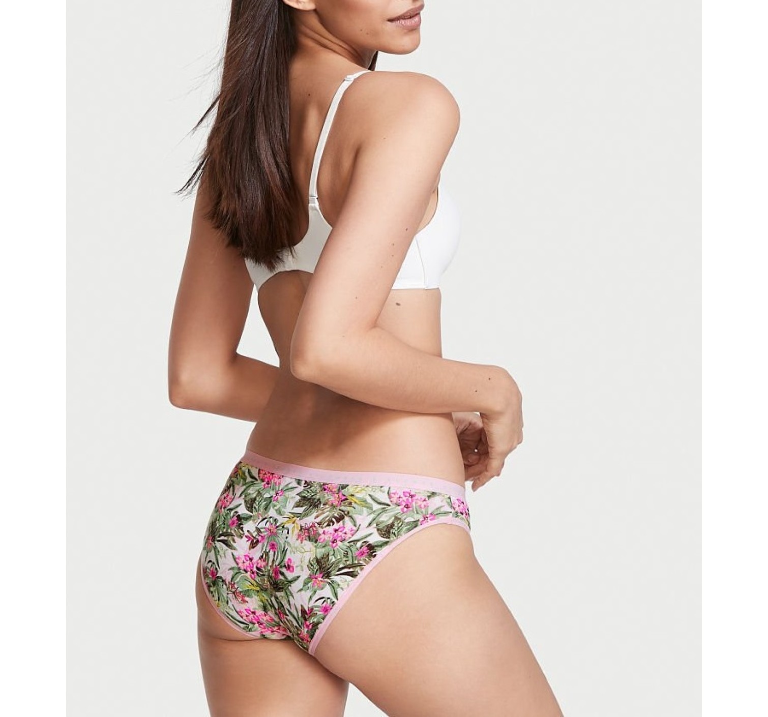 Трусики stretch Cotton bikini panty Tropic print