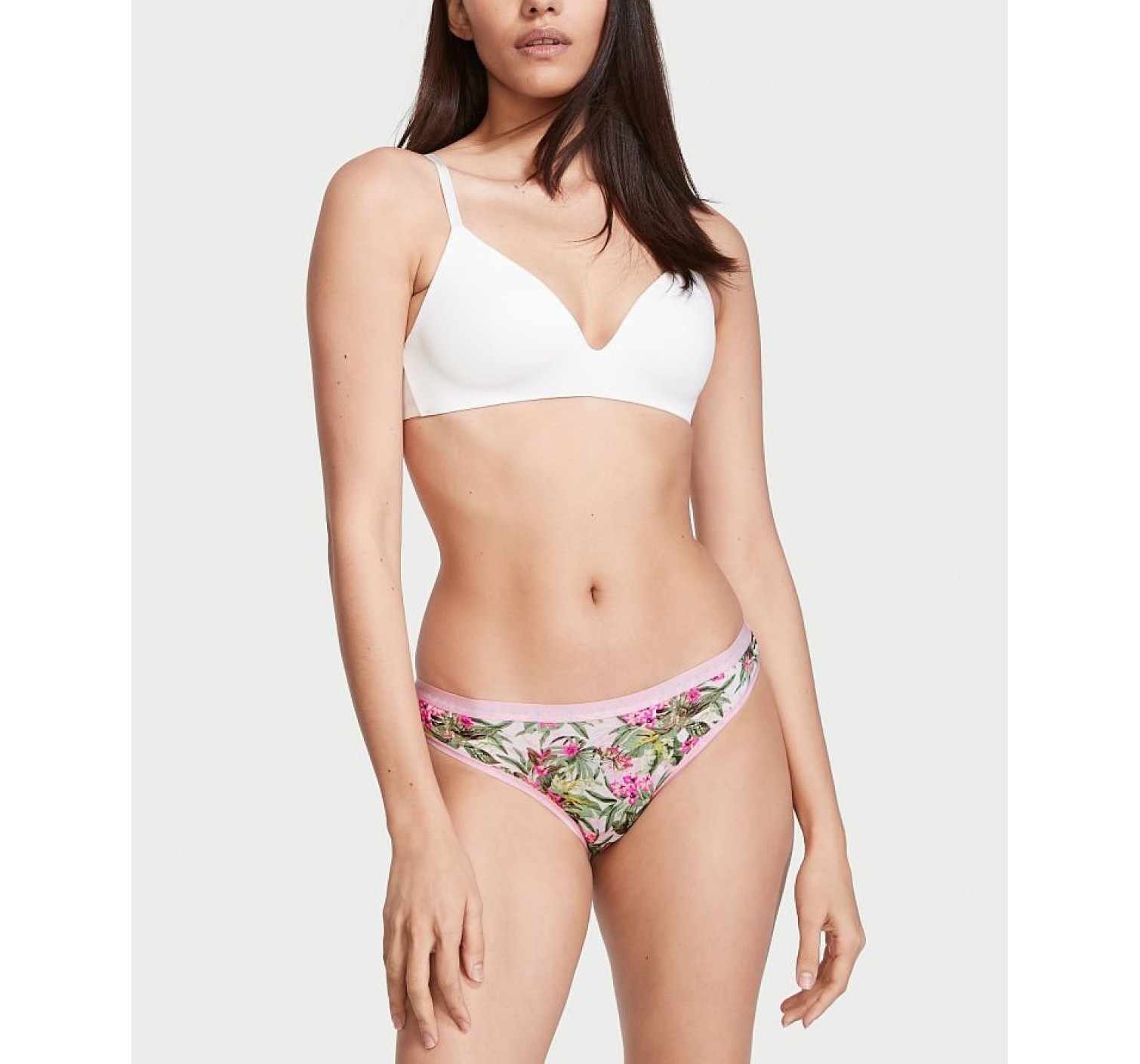 Трусики stretch Cotton bikini panty Tropic print