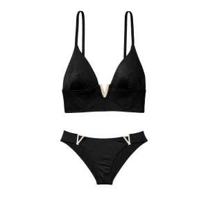 Купальник V-Hardware Bralette Bikini Top &  Brazilian bottom Вікторія