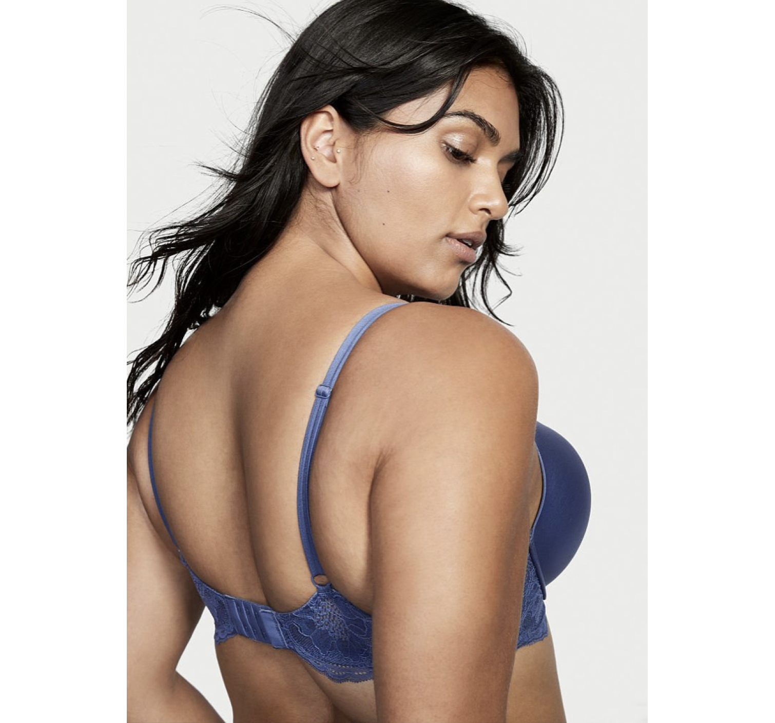 Комплект белья Very Sexy Bombshell Add 2-cups Push-up Blue Lace Bra set