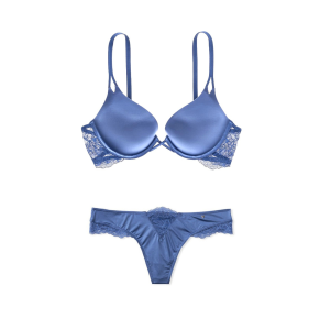Комплект белья Very Sexy Bombshell Add 2-cups Push-up Blue Lace Bra set
