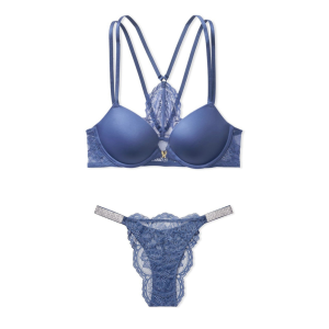 Комплект білизни Very Sexy Push-up Blue Lace Bra set