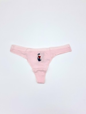 Трусики стринги Cotton Logo Thong Panty Pinky
