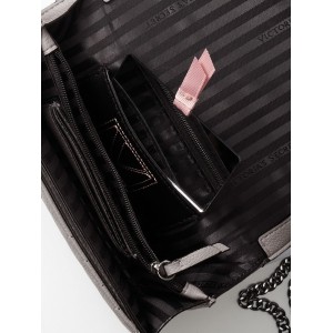 Сумка The Victoria Medium Shoulder Silver Bag