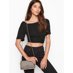 Сумка The Victoria Medium Shoulder Silver Bag