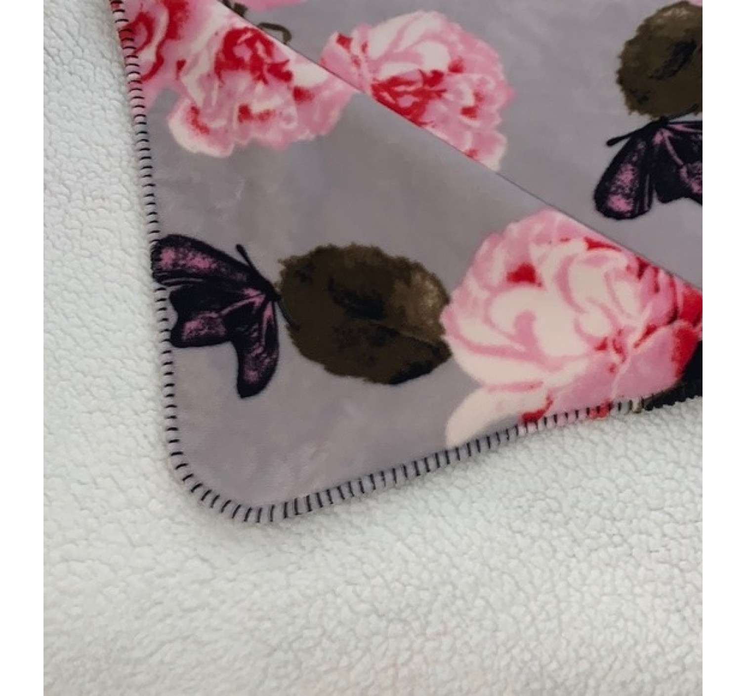 Плед Plush Fleece Blanket LOVE print