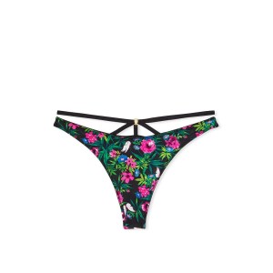Трусики стринги So Obsessed Strappy Thong Panty Moonlit Garden