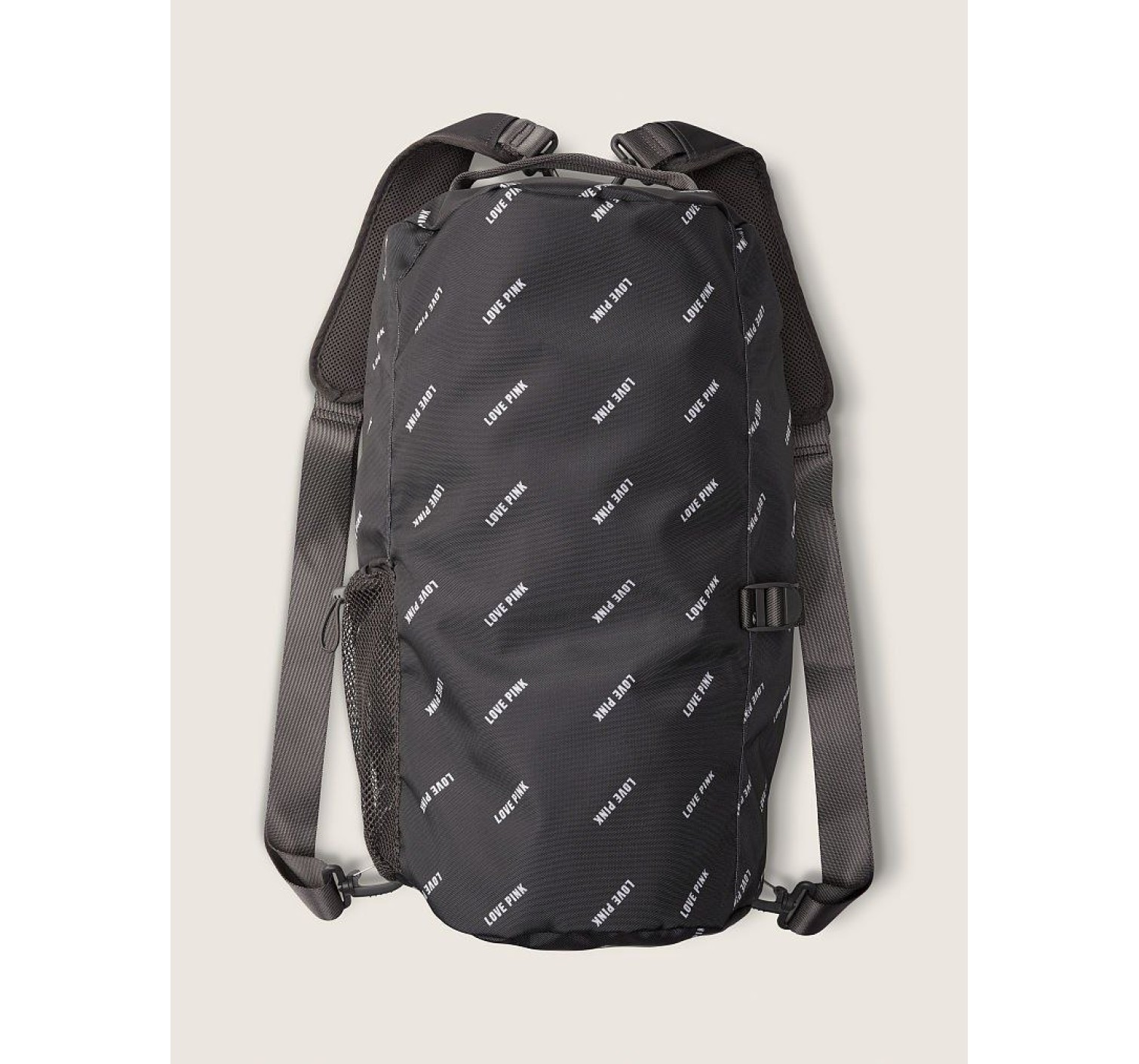 Спортивная сумка PINK The Duffle Sportbag logo Grey