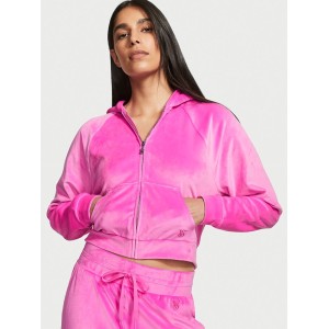 Велюровий спортивний костюм Вікторія Сікрет Electric Pink