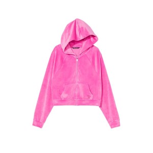 Велюровий спортивний костюм Вікторія Сікрет Electric Pink
