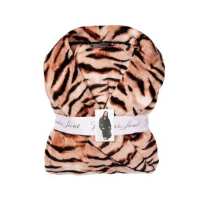 Халат Victoria's Secret Short Cozy Robe Champagne Tiger