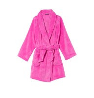 Плюшевый Халат Short Cozy Robe Summer Pink