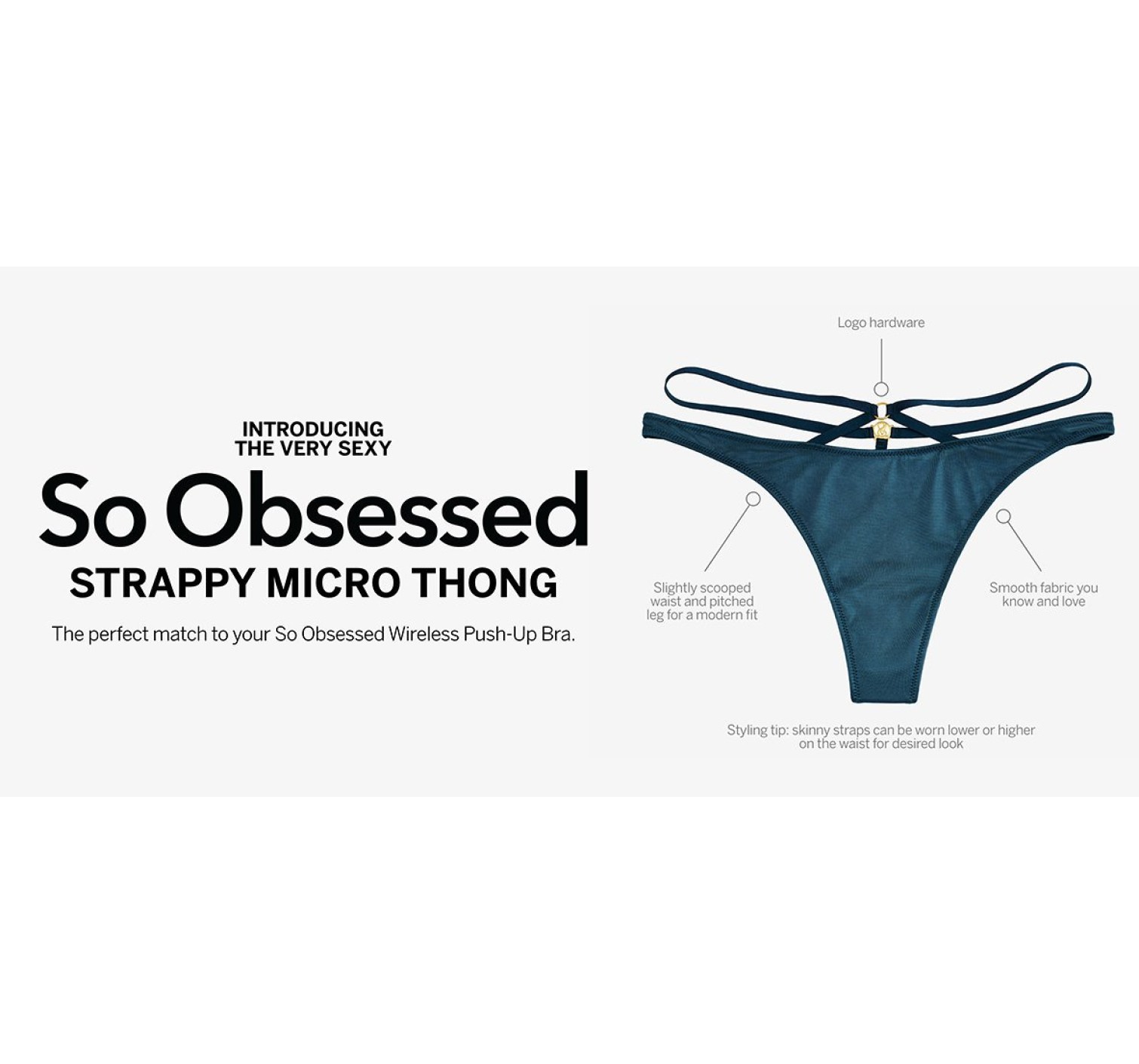 Комплект білизни Very Sexy So Obsessed Wireless padded