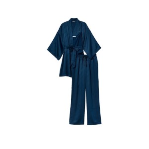 Пижама Satin 3-Piece PJ Set Academy Blue
