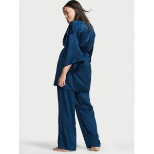 Пижама Satin 3-Piece PJ Set Academy Blue