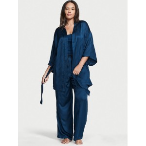 Пижама Satin 3-Piece PJ Set Academy Blue