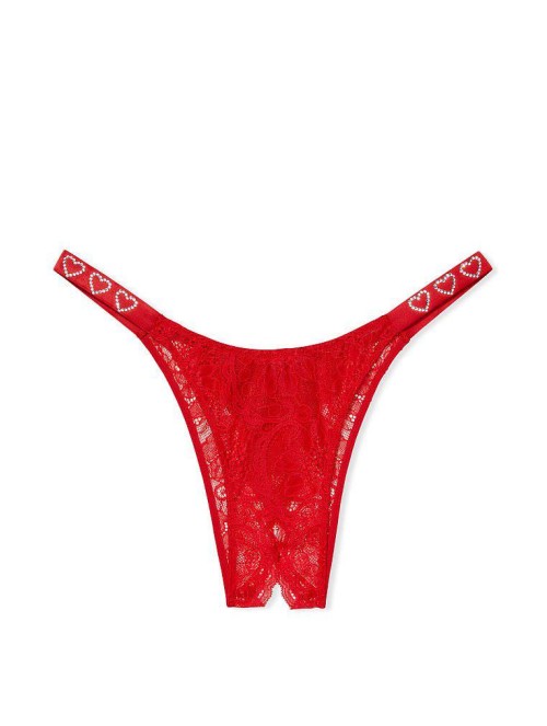 Трусики Very Sexy Ouvert Brazilian panty Lipstick❤️