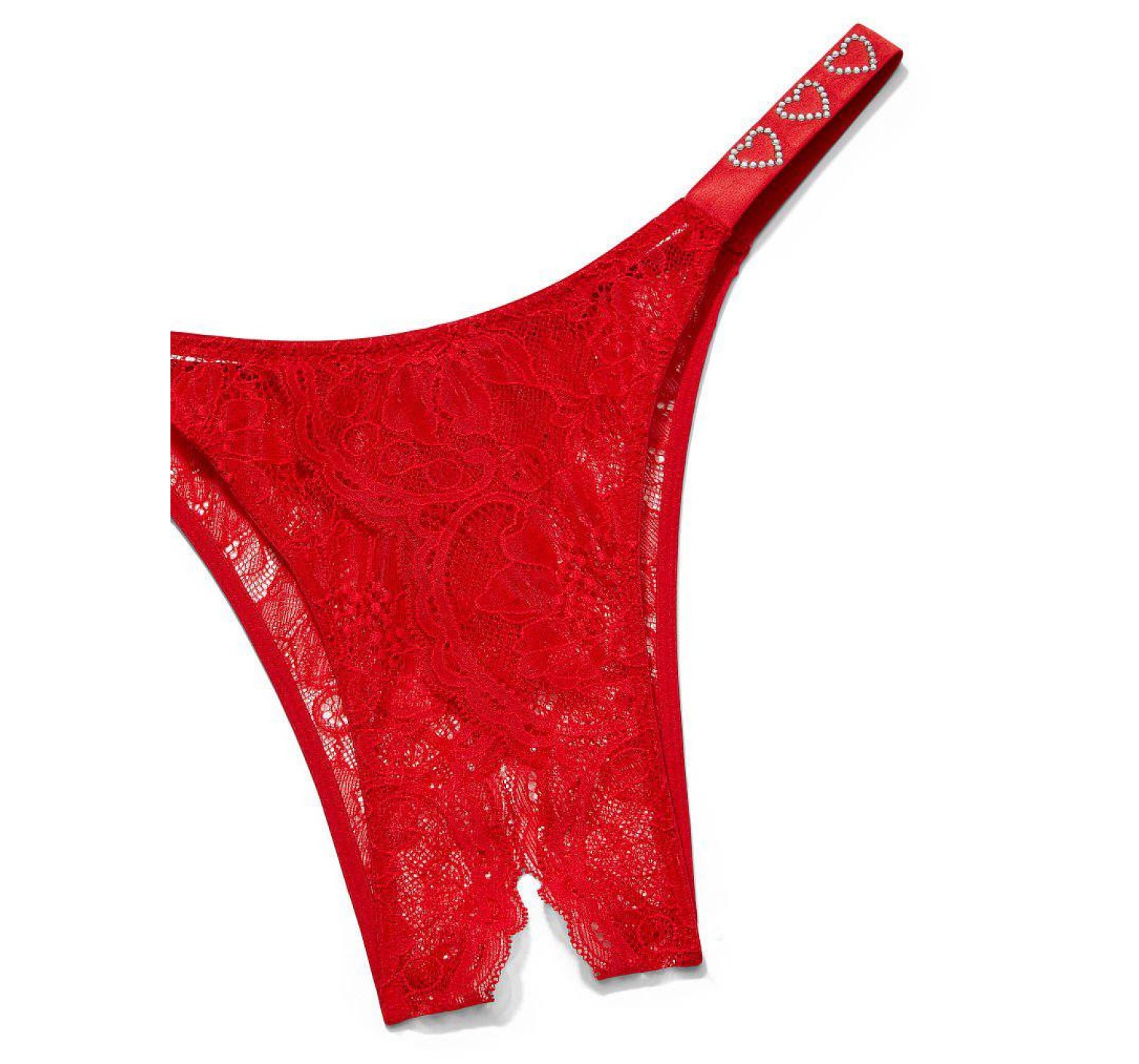 Трусики Very Sexy Ouvert Brazilian panty Lipstick❤️