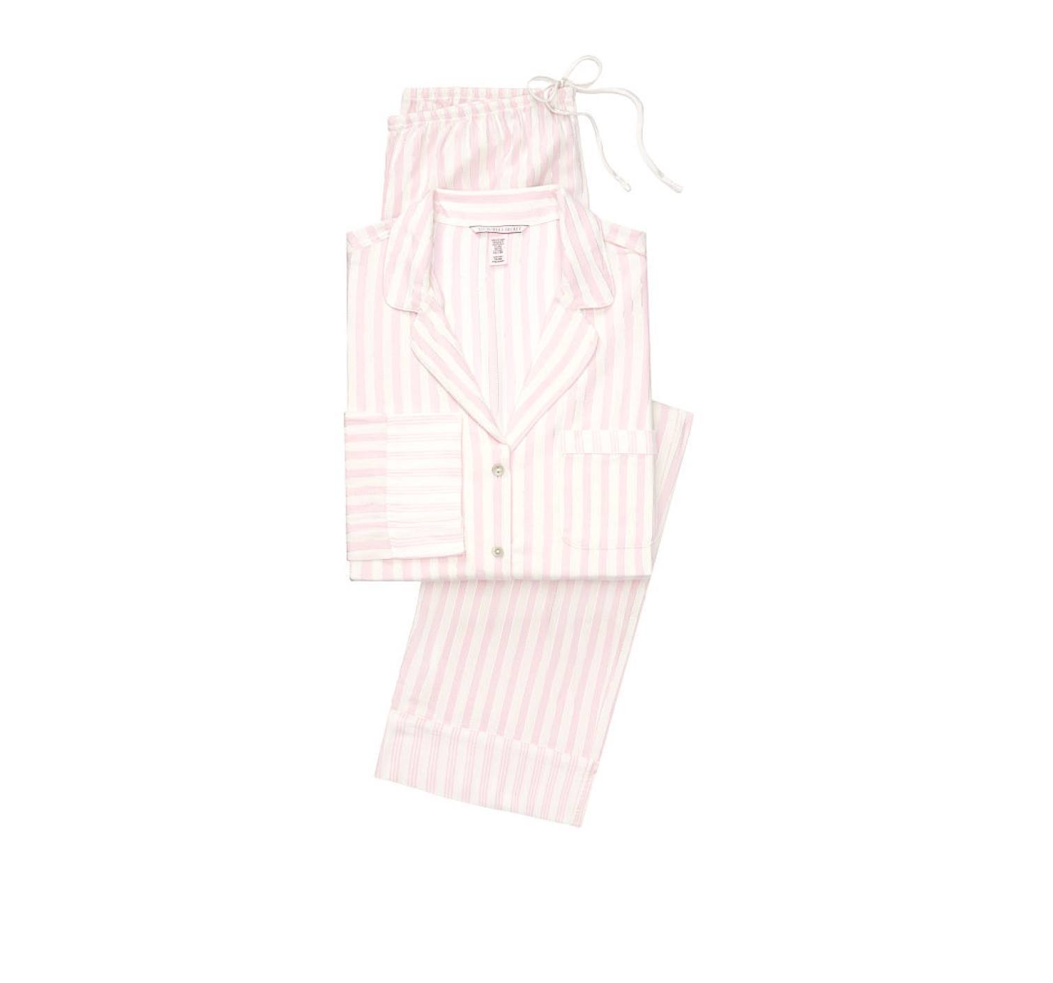 ФЛАНЕЛЕВАЯ ПИЖАМКА VICTORIA'S SECRET - pink stripes