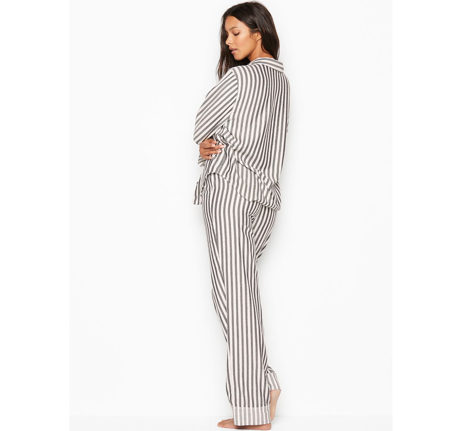 ФЛАНЕЛЬОВА ПІЖАМКА VICTORIA'S SECRET - grey - S(р)