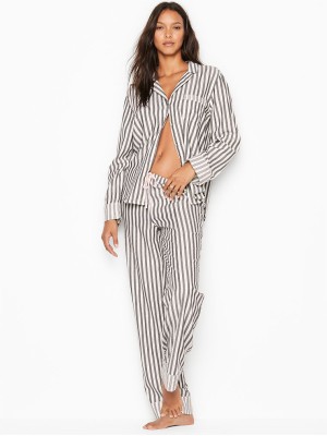ФЛАНЕЛЬОВА ПІЖАМКА VICTORIA'S SECRET - grey - S(р)