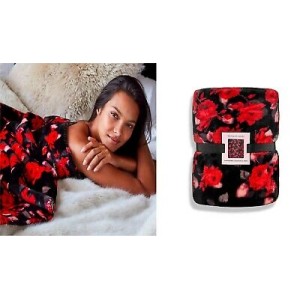 ПЛЕД Victoria's Secret PRINT FLOWERS