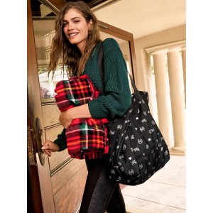 Плед Victoria's Secret Plaid Fleece Cozy Blanket