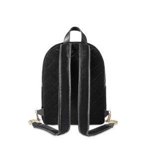 РЮКЗАК Victoria's Secret - Velvet stud city backpack, black
