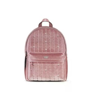 РЮКЗАК Victoria's Secret - Velvet stud city backpack, pink