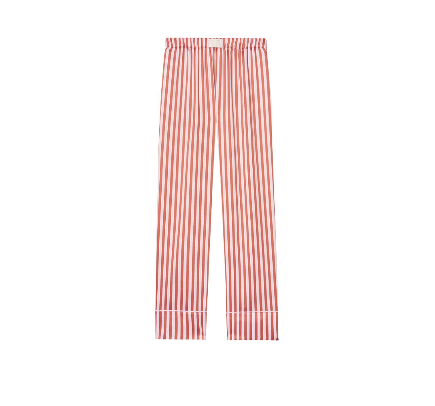 Пижама в полоску Victoria’s Secret The Satin PJ Set Long Apricot Blossom Stripe