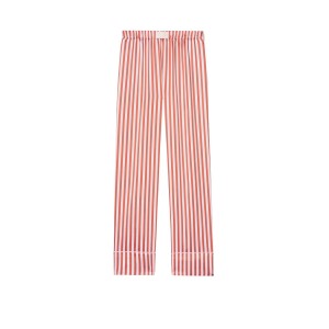 Пижама в полоску Victoria’s Secret The Satin PJ Set Long Apricot Blossom Stripe