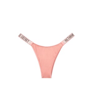 Комплект белья Victoria’s Secret Very Sexy Embellished Strap Push-up Bra set Rose tan